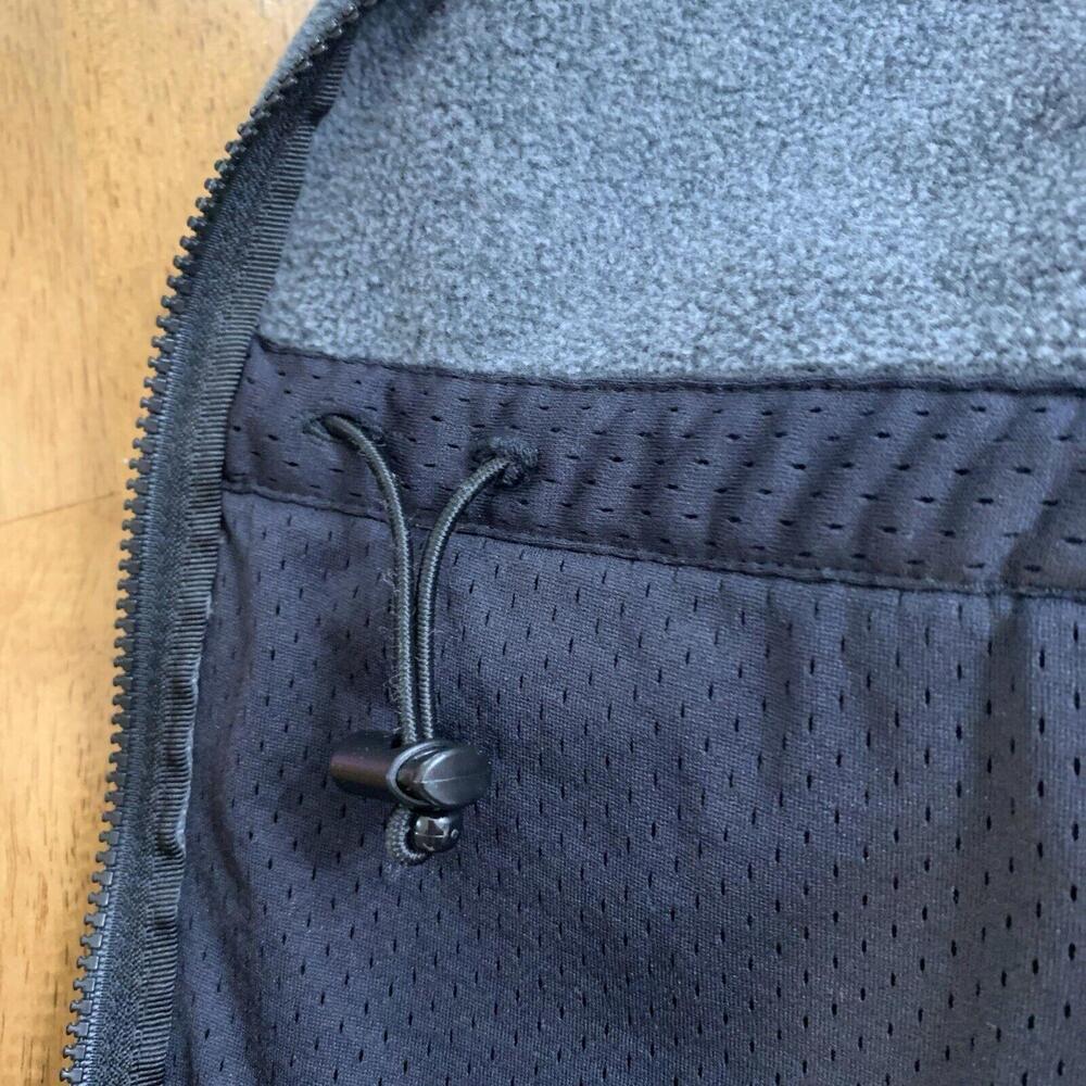 LL Bean Jacket Womens Medium Gray Sweater Fleece Full Zip Pockets Outdoo… - Picture 8 of 8